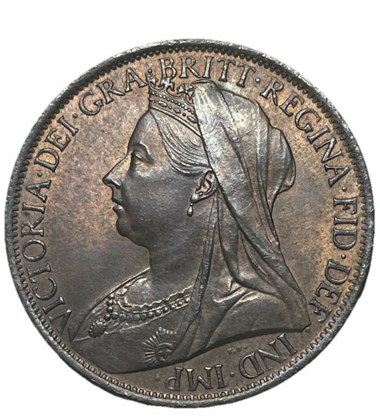 1901 Victoria one Penny