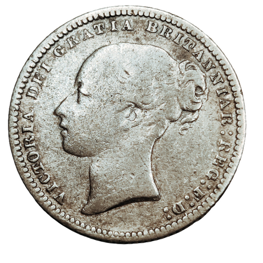 1873 Victoria one shilling