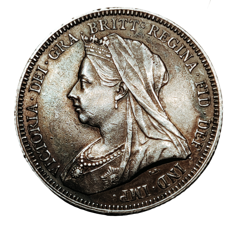 1893 Victoria one shilling