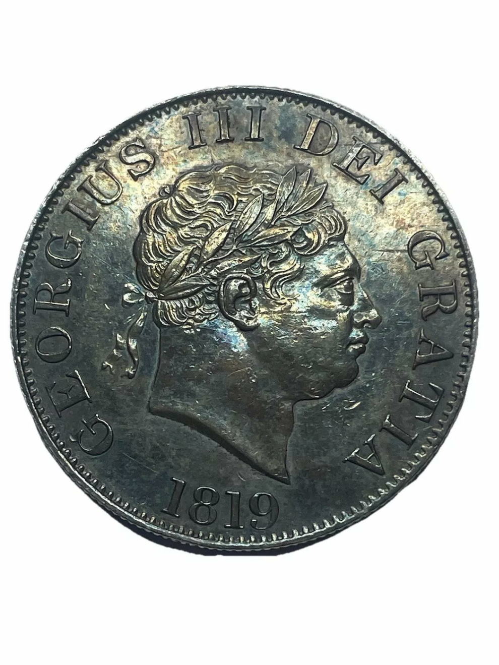 George iii 1819 half crown