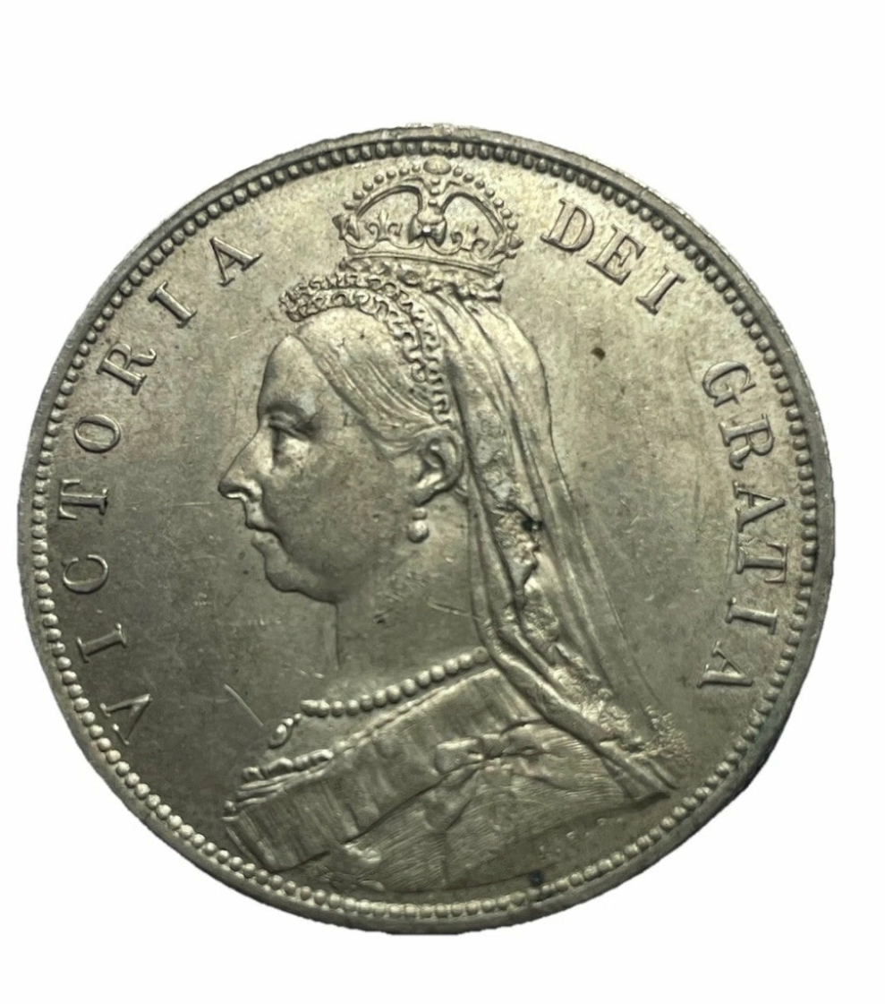 1887 Queen Victoria Jubilee Half Crown
