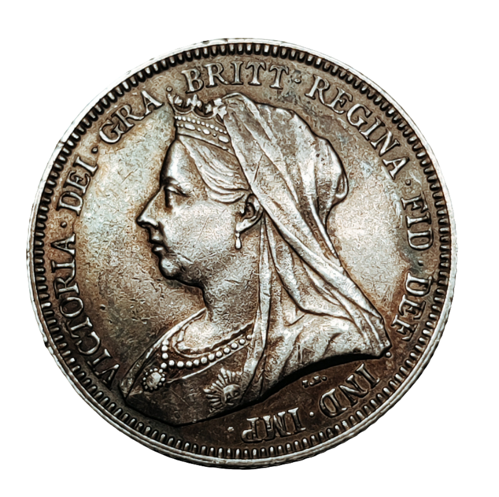 1893 Victoria one shilling