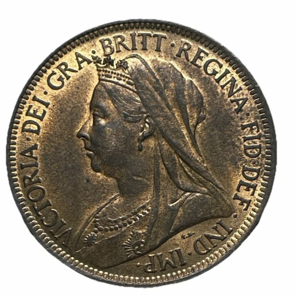 1901 Victoria Half Penny