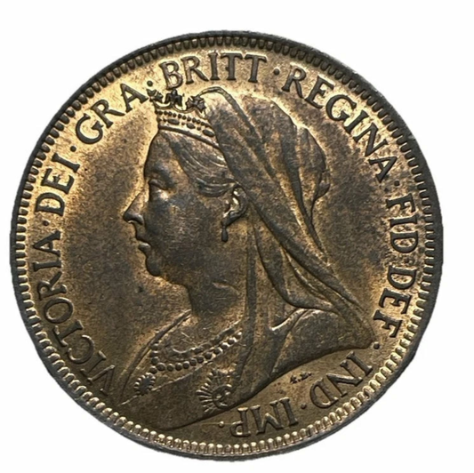 1901 Victoria Half Penny