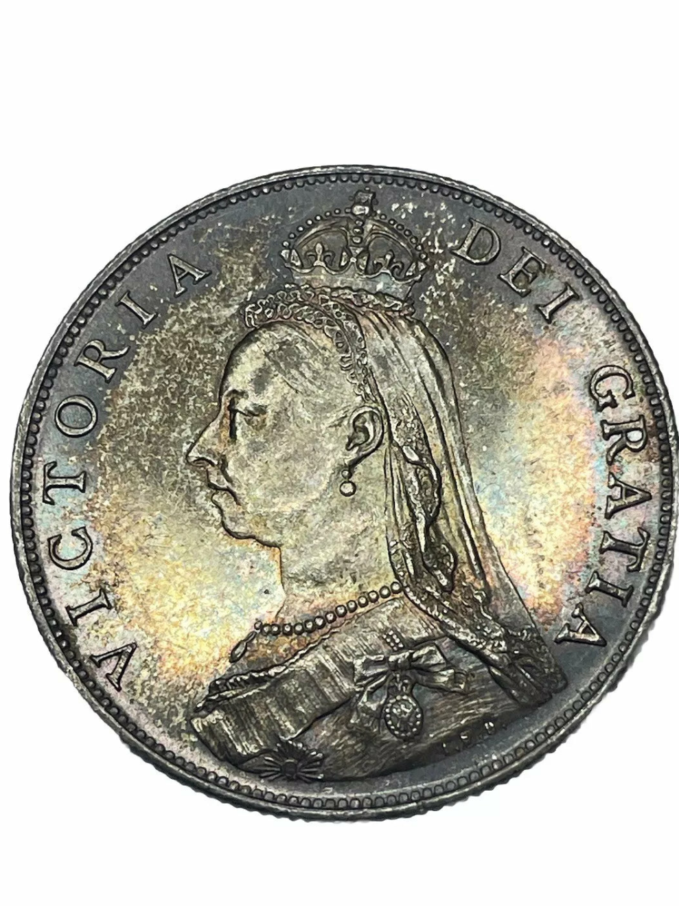 1887 Victoria Florin Proof