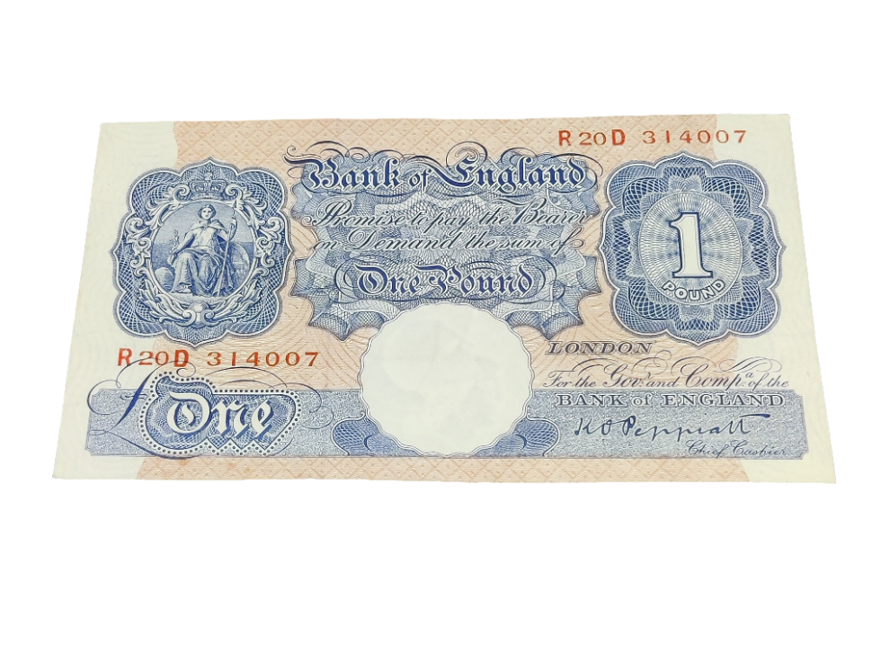 Bank Of England Series A Pound K O Peppiatt