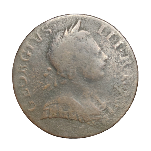 1770 George III halfpenny