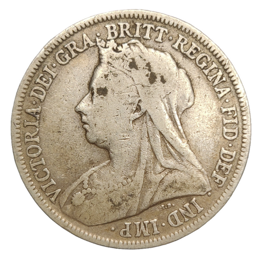 1899 Victoria one shilling
