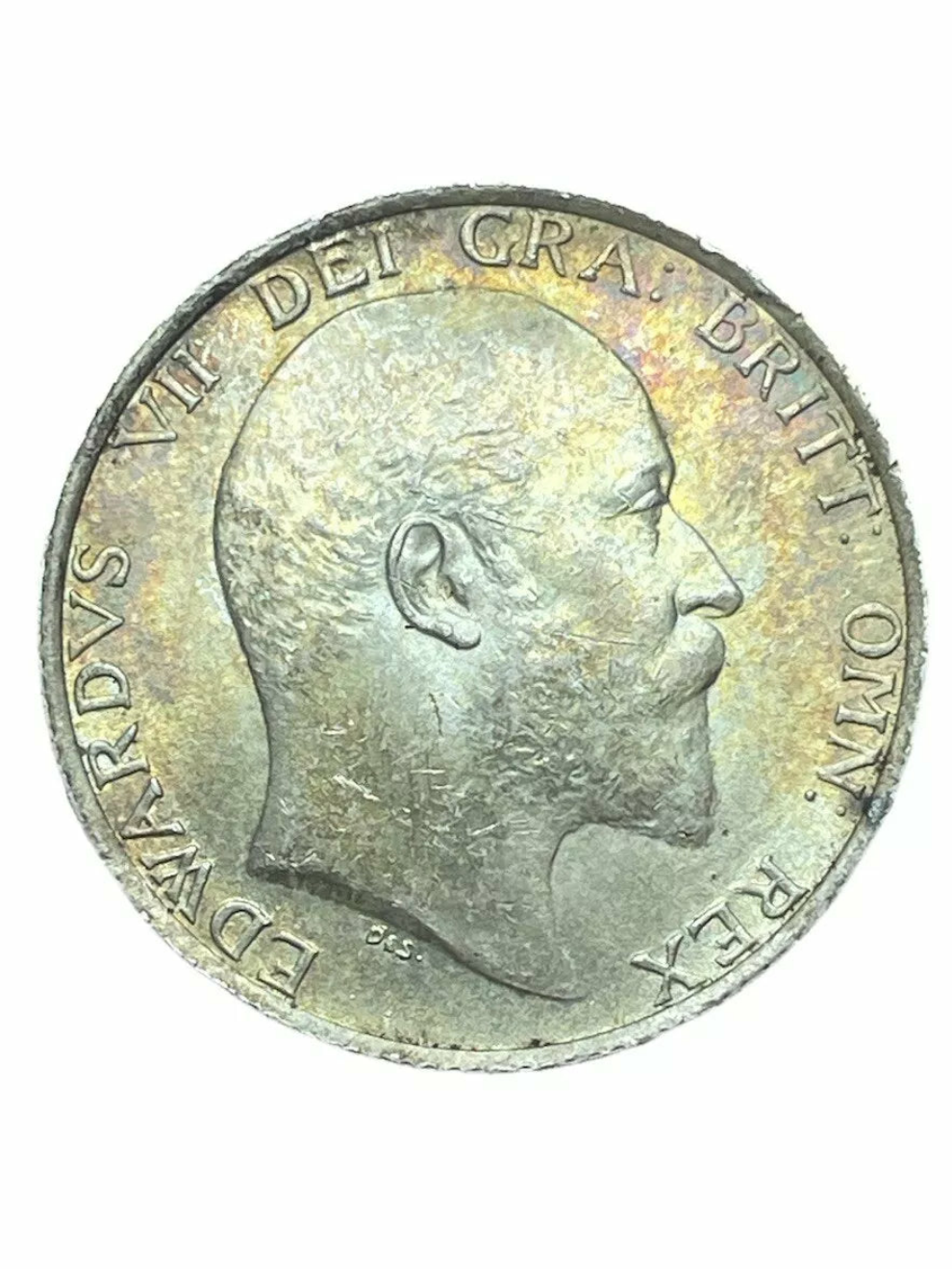 1910 Edward VII one shilling