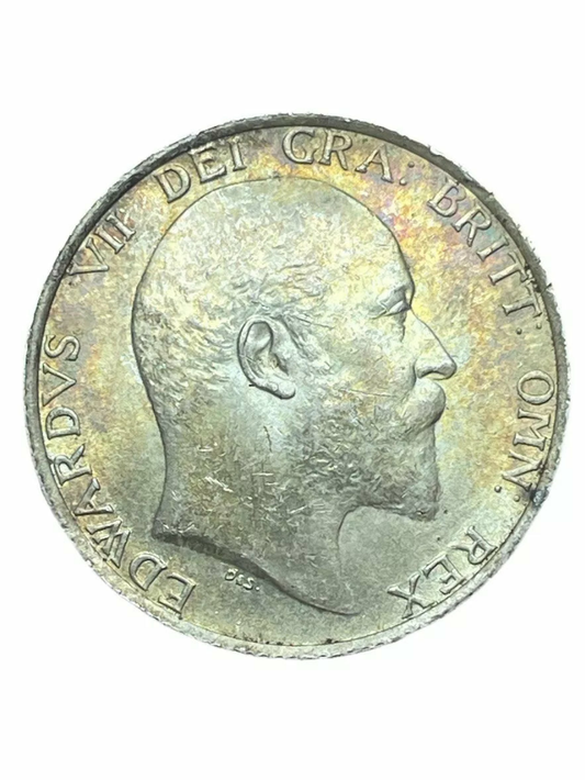 1910 Edward VII one shilling