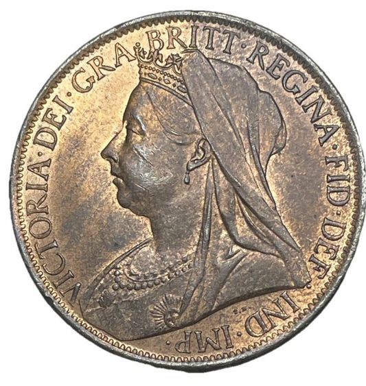 1901 Victoria one Penny