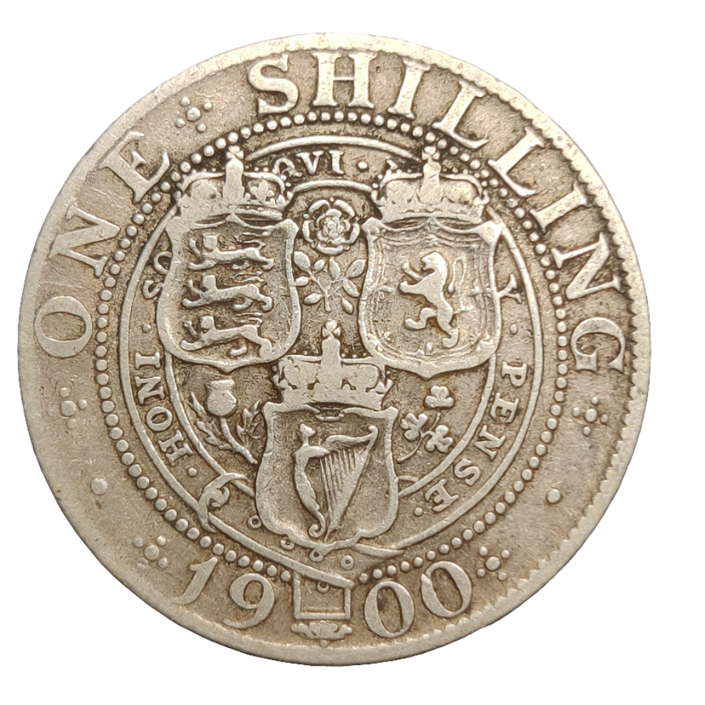 1900 Victoria one shilling