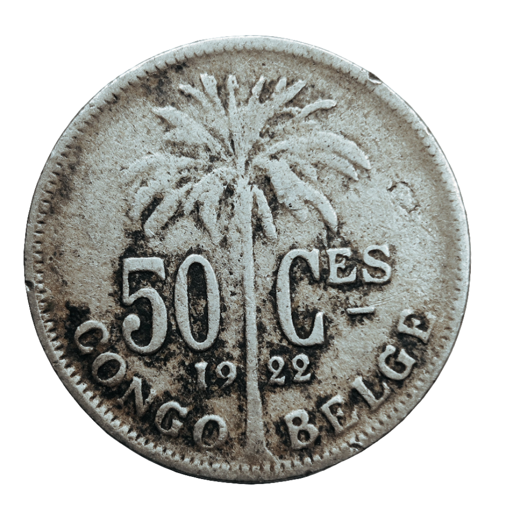 1922 congo 50 Centimes