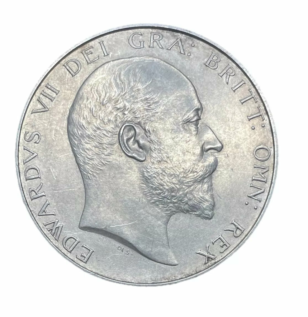 1902 Edward vii halfcrown scarce