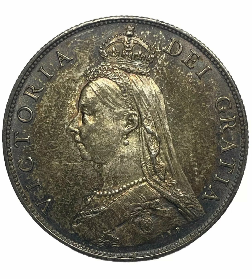 1887 Victoria Florin Proof