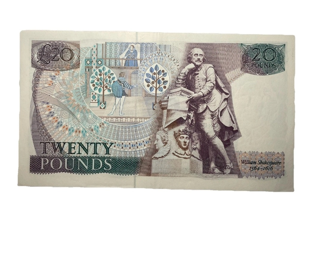 Bank Of England Series D Twenty Pounds Banknote D H Sommerset