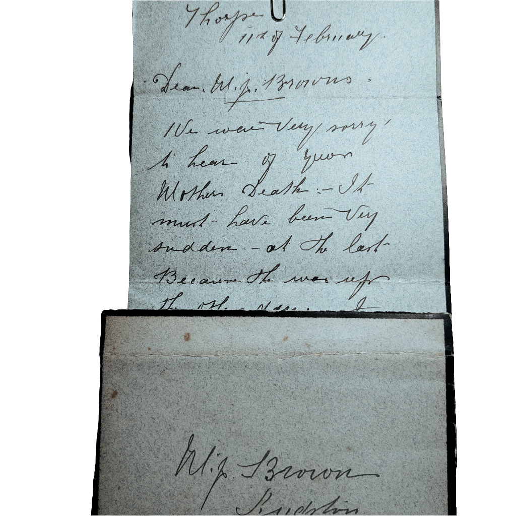 Mourning entire with cover complete