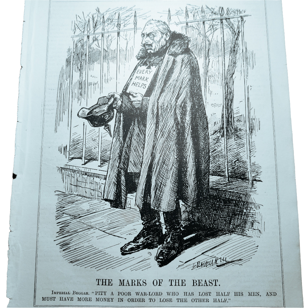 Punch the marks of the beast 1916