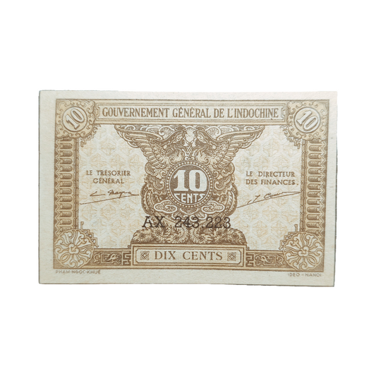French indo china WW2 currency