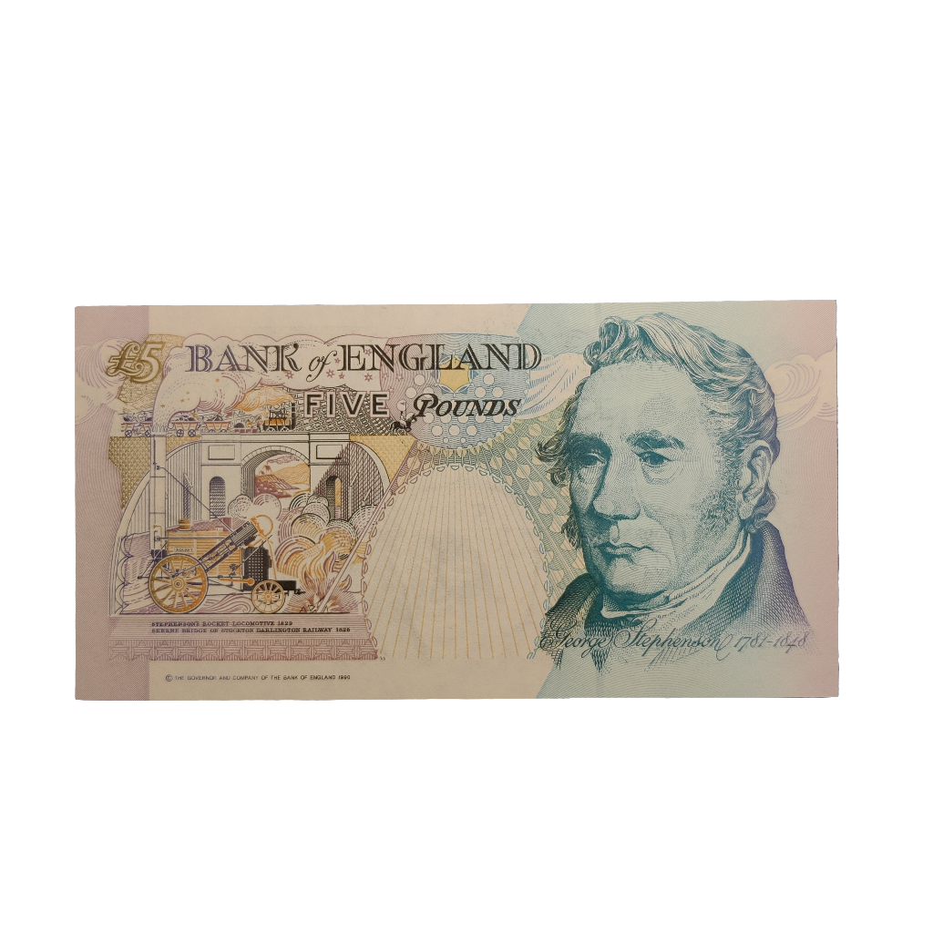 Bank of England Series E five pounds Banknote Merlyn Lowther