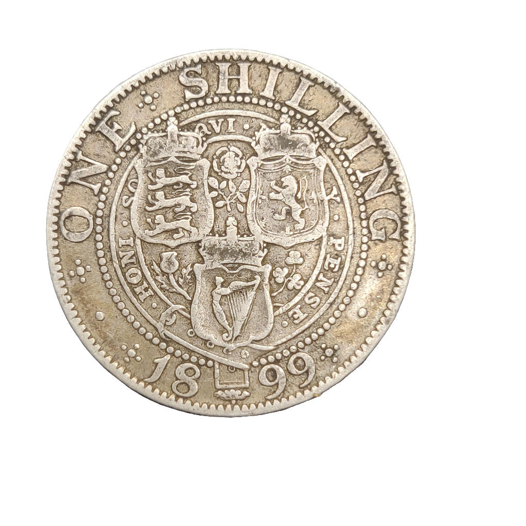 1899 Victoria one shilling