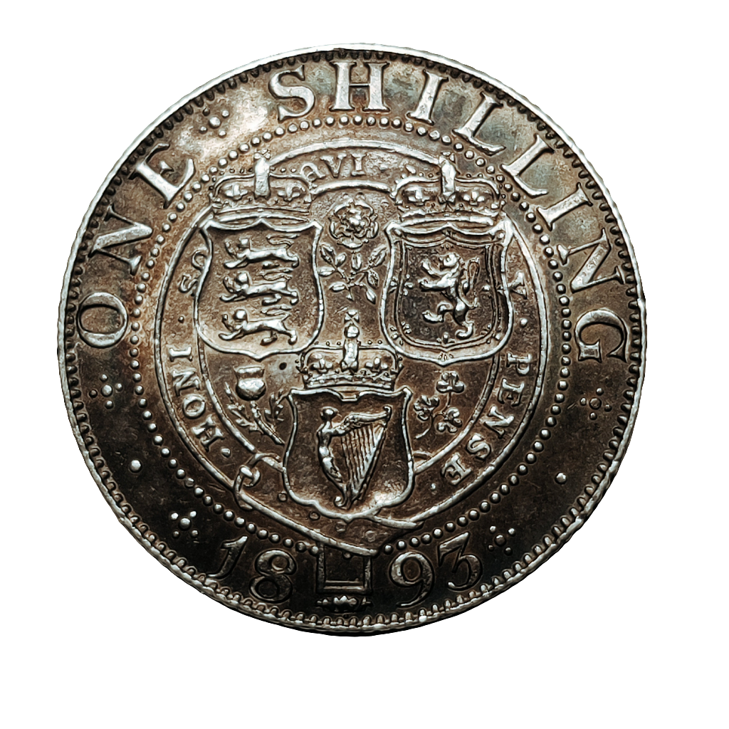 1893 Victoria one shilling