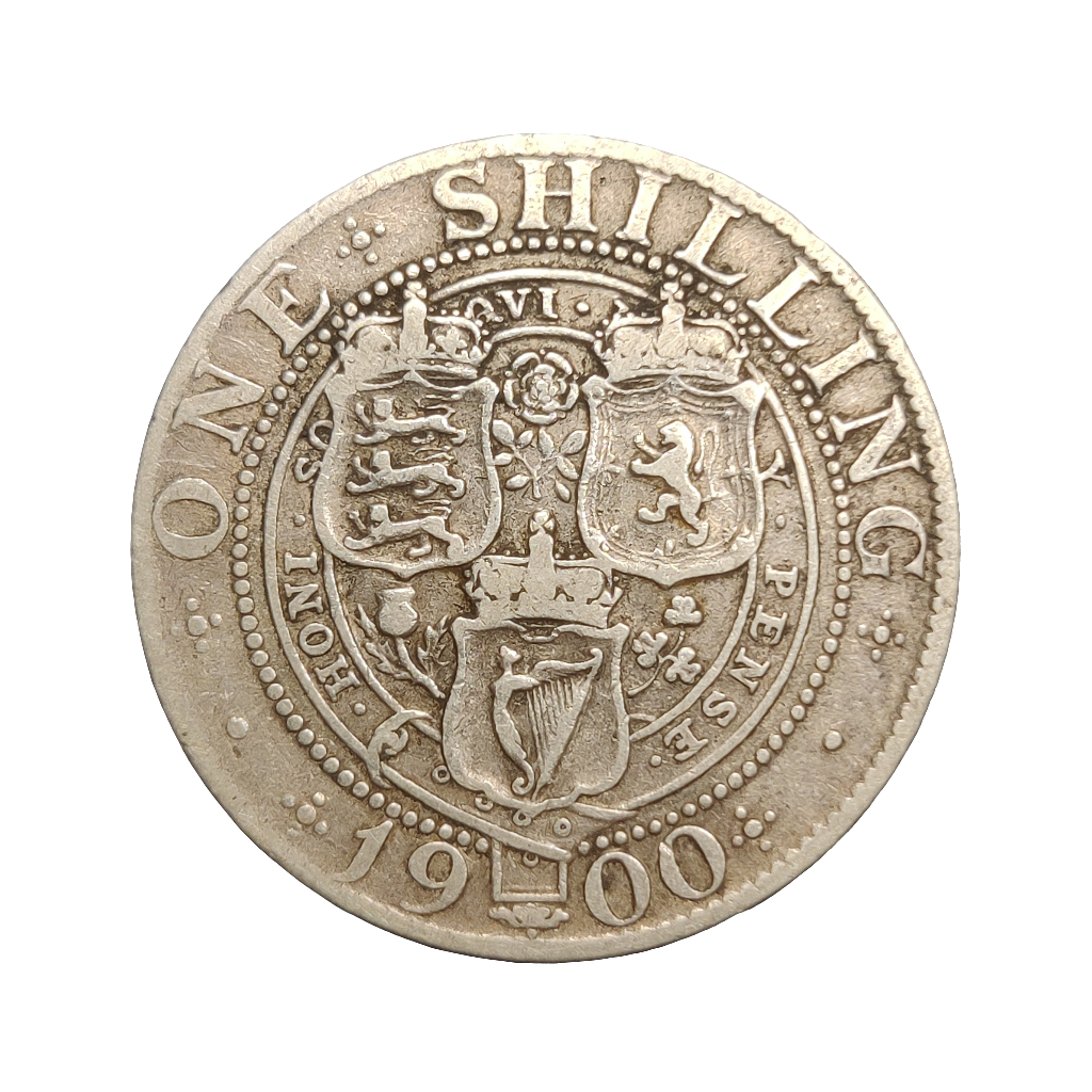 1900 Victoria one shilling