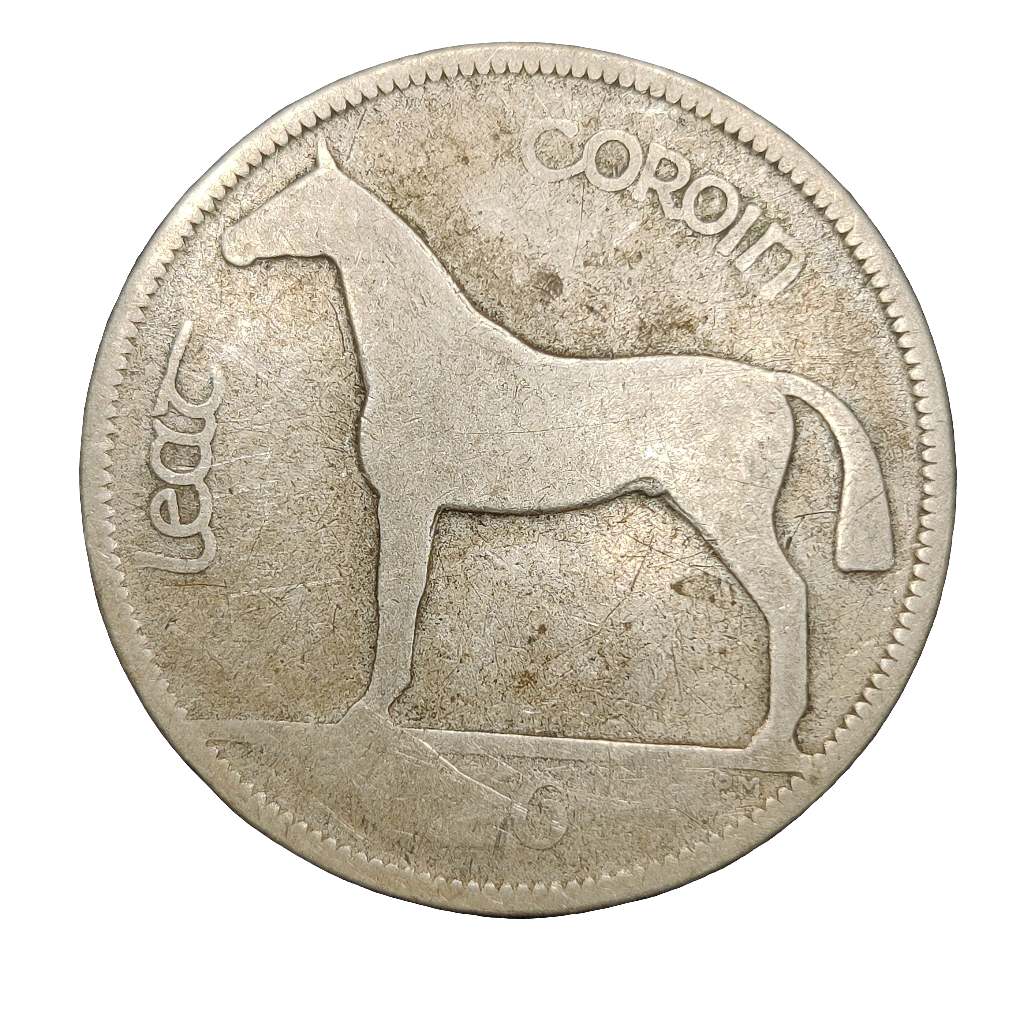 1928 Irish half crown