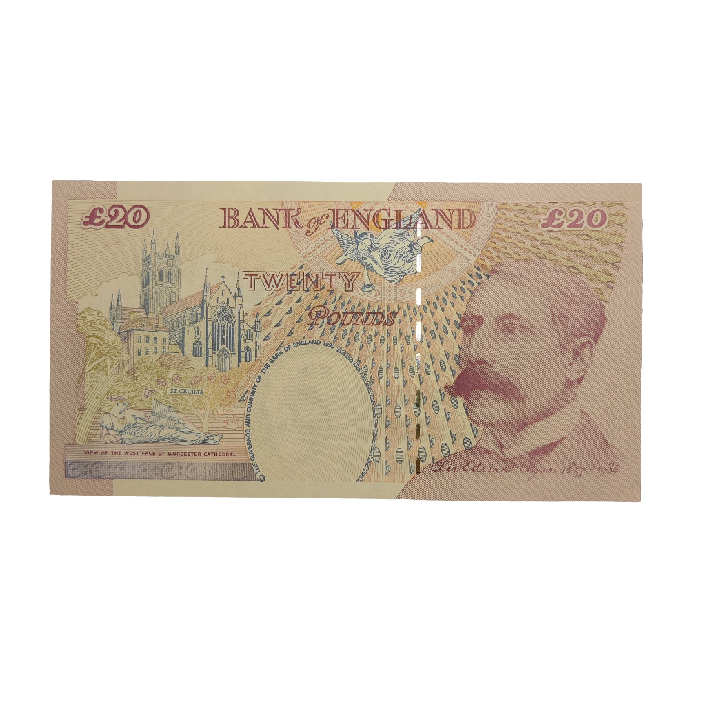 Bank Of England Series E Twenty pounds Banknote Andrew Bailey
