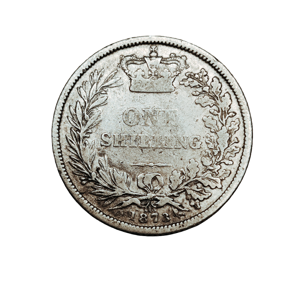 1873 Victoria one shilling