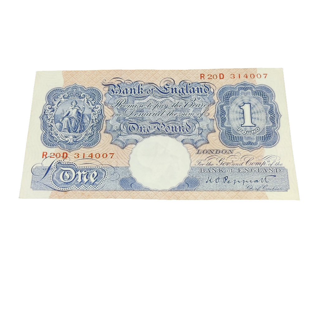 Bank Of England Series A Pound K O Peppiatt