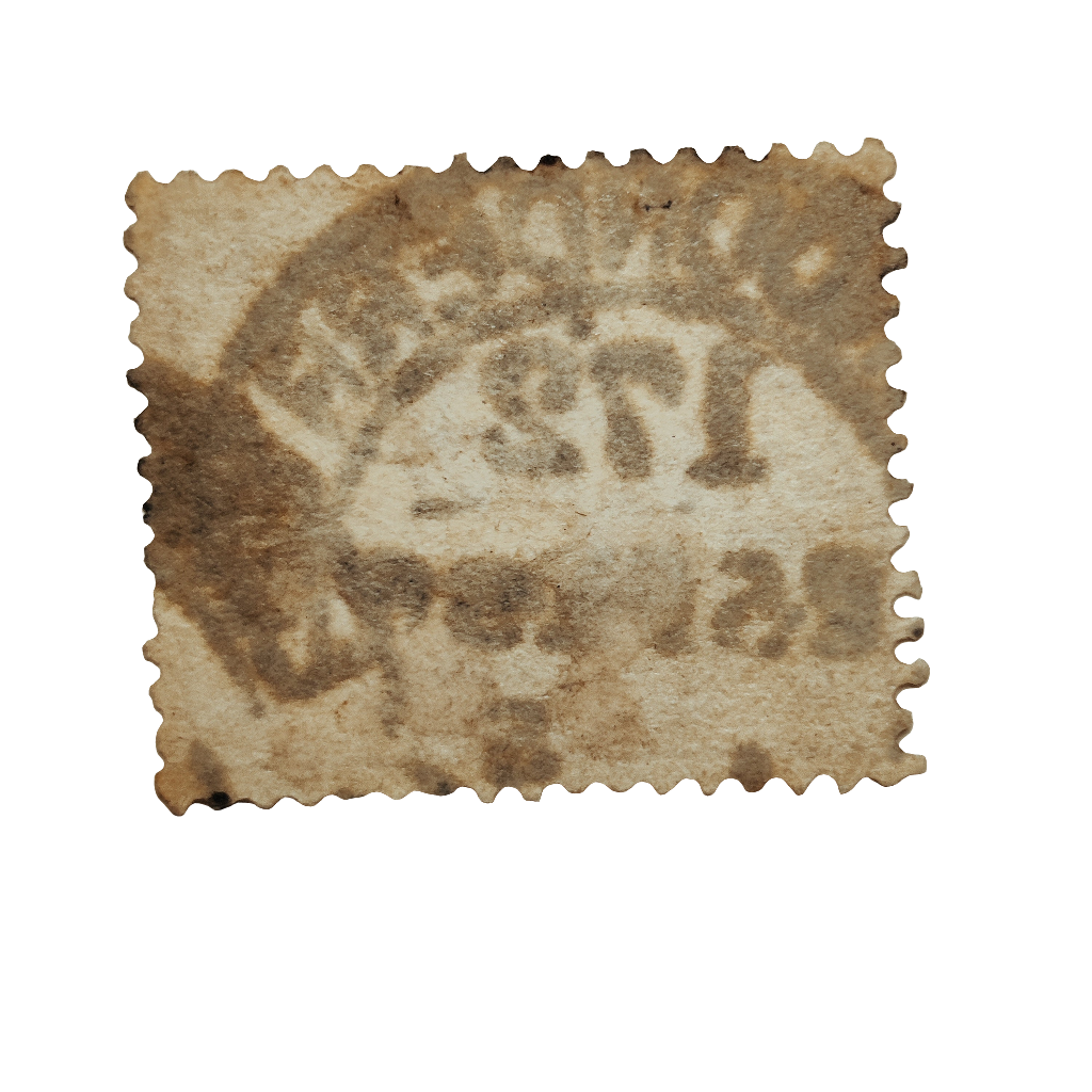 Two & Half pence lilac Christmas day Londonderry  cancel