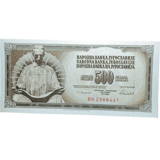 Yugoslavia 500 dinars