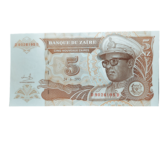 1993 congo 5 Zaire