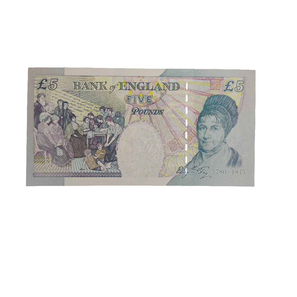 Bank of England Series E five pounds Banknote Merlyn Lowther