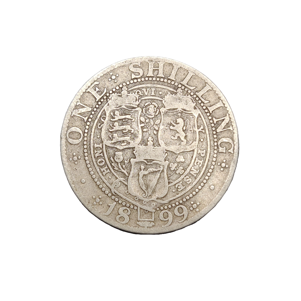 1899 Victoria one shilling