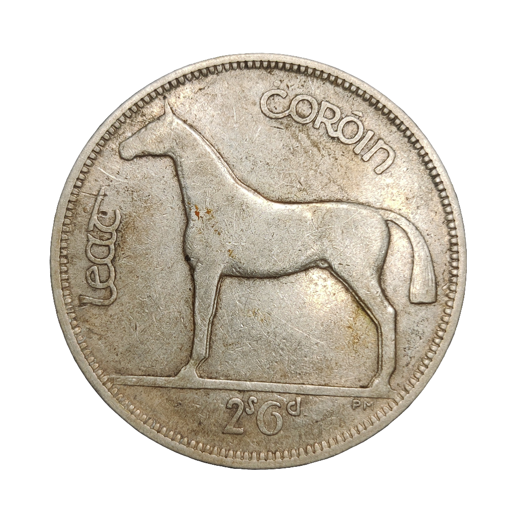 1934 Irish half crown