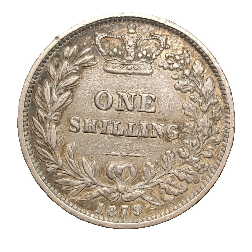 1879 Victoria one shilling