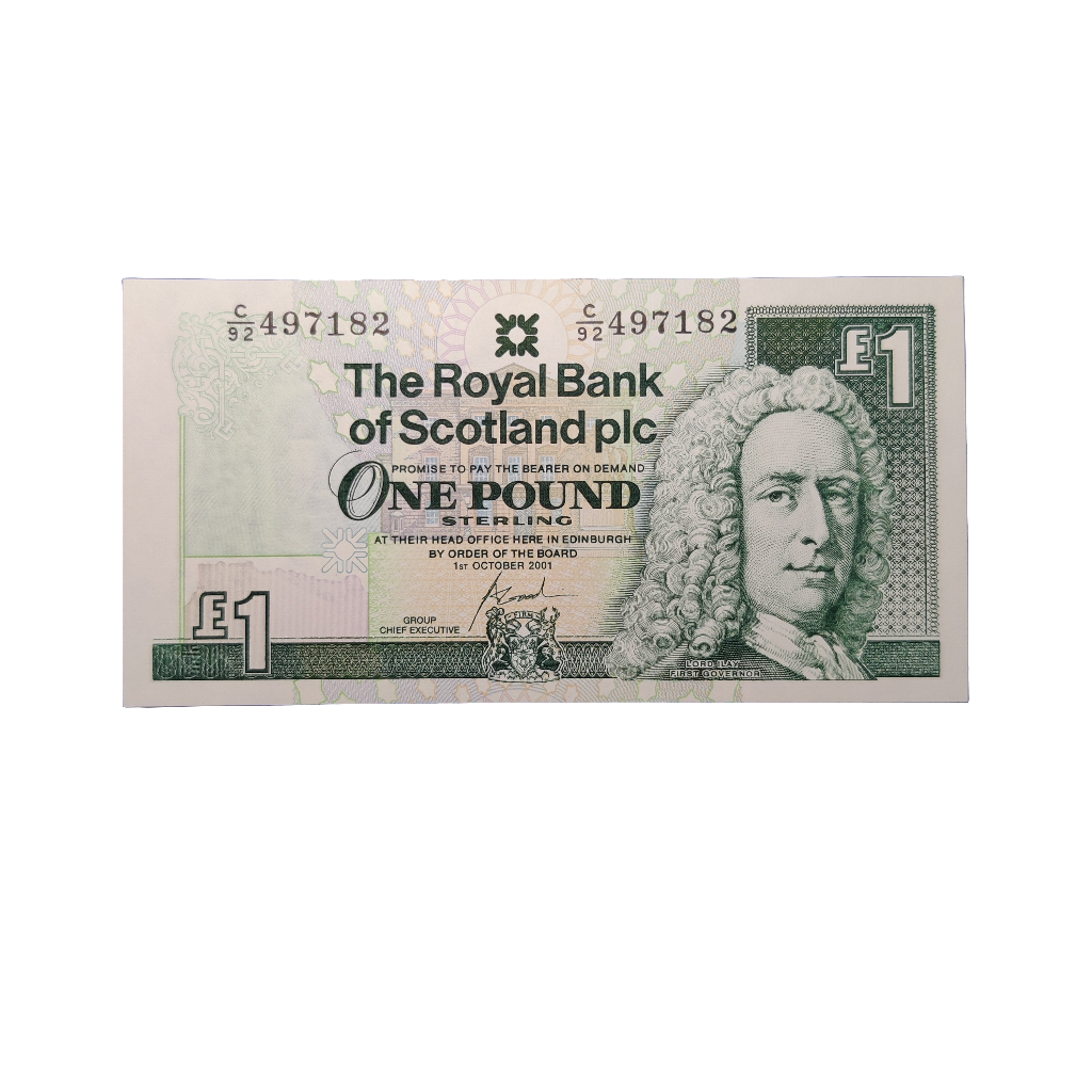 The Royal Bank of Scotland PLC One Pounds Banknote