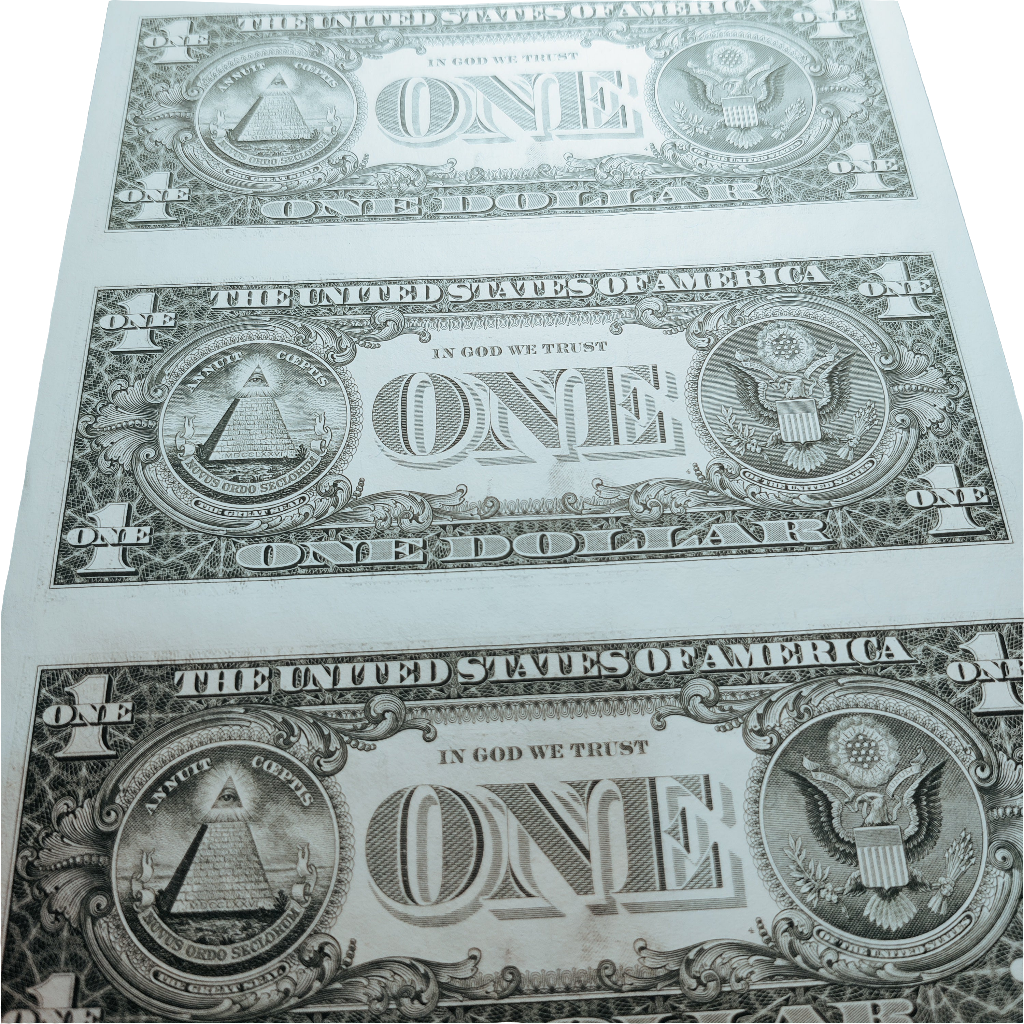 2003 series American 1 dollar x4 uncutsheet