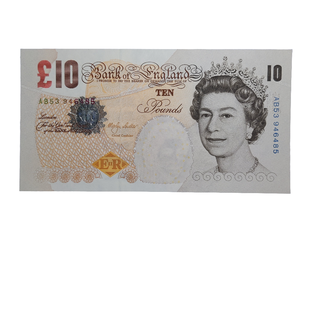 Bank Of England Series E Ten Pounds Banknote Merlyn Lowther