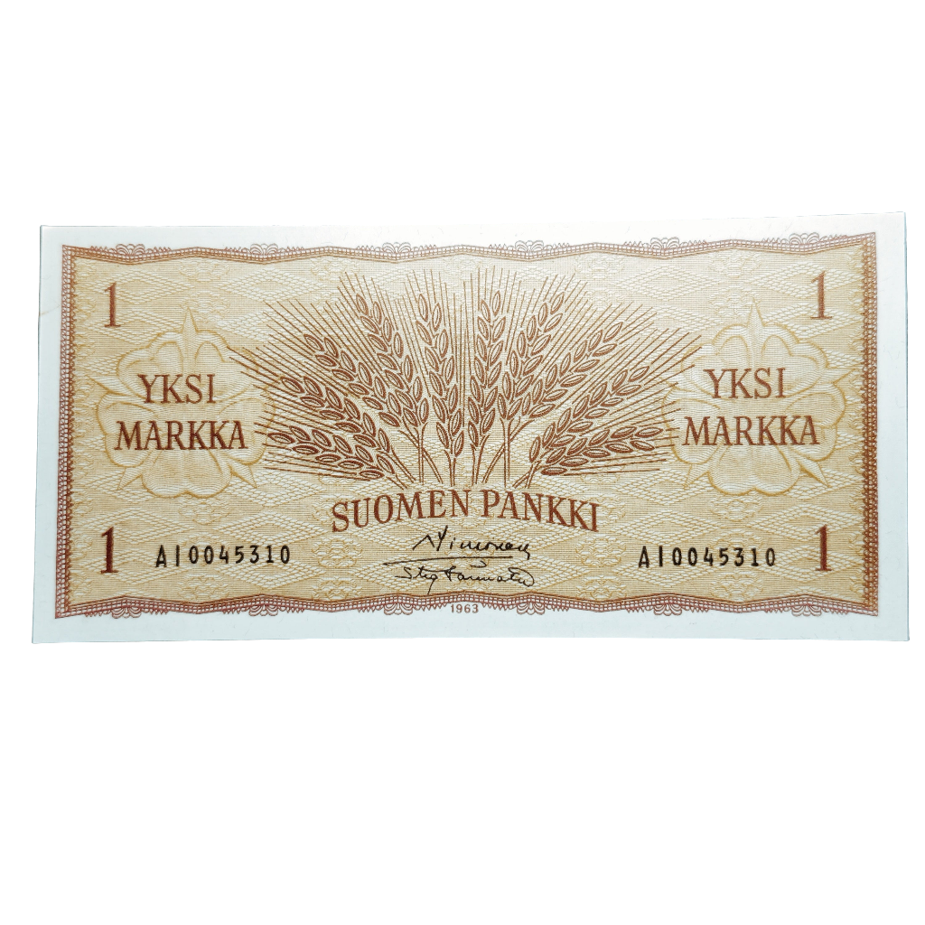 1963 Finland 1 markka