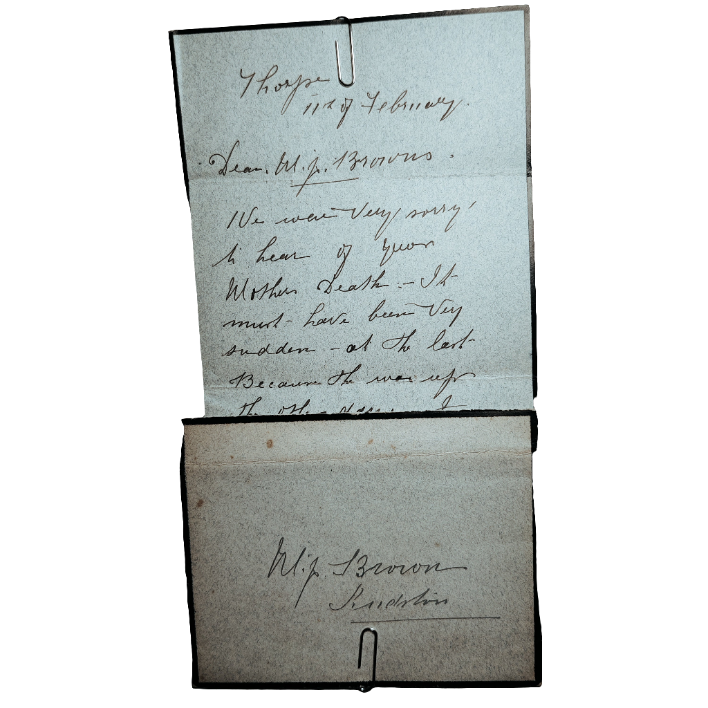 Mourning entire with cover complete