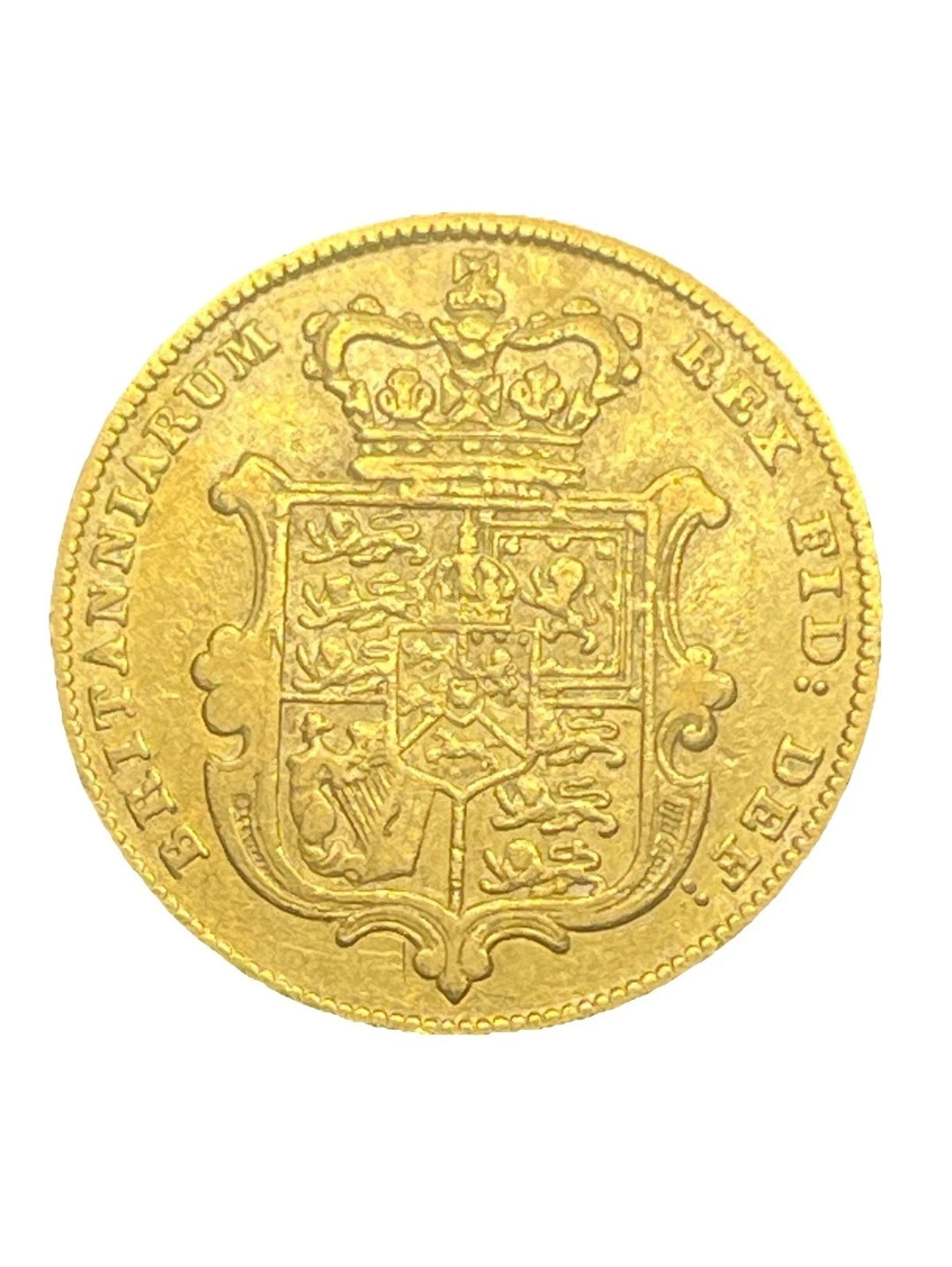 1828 George IV half sovereign