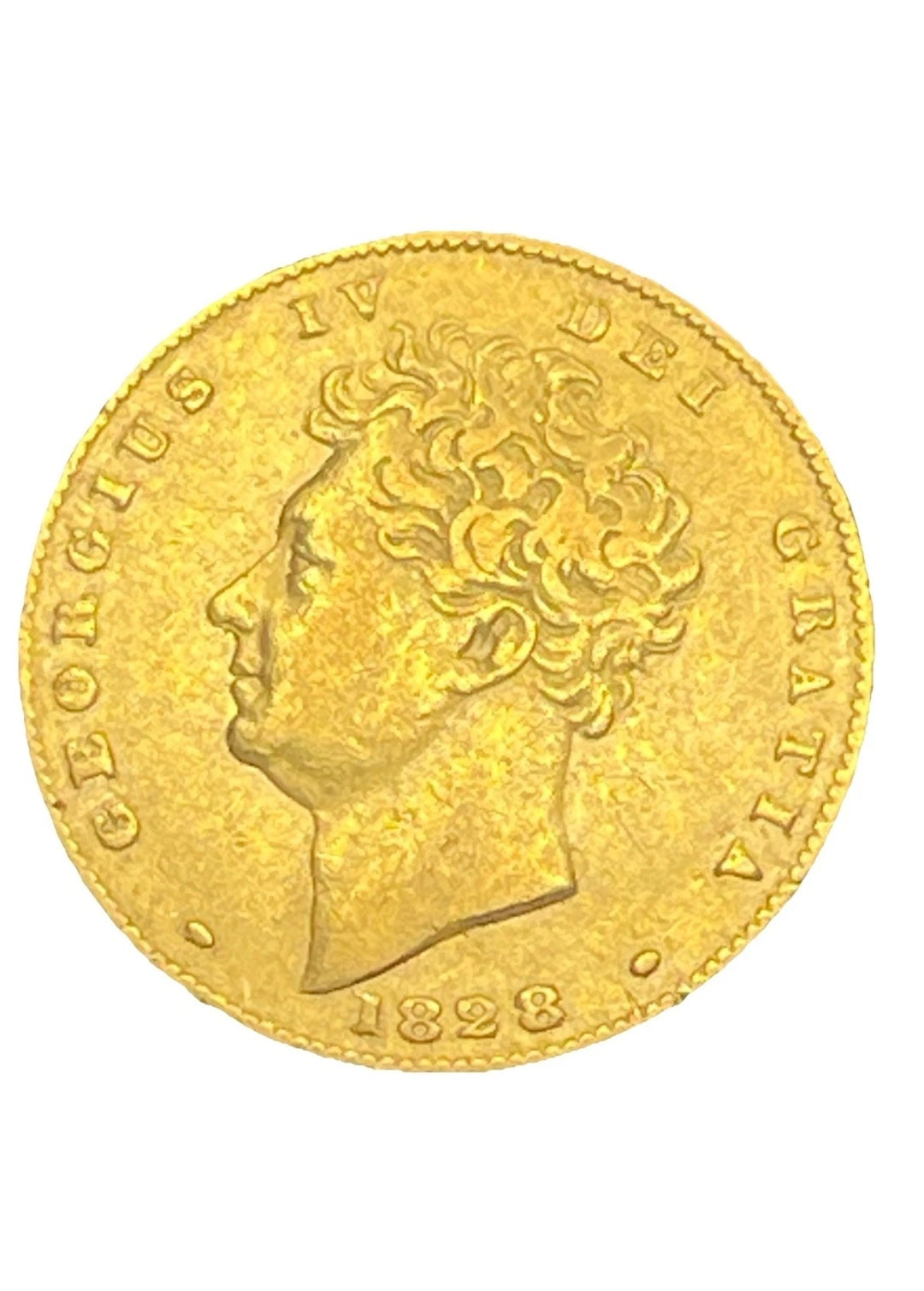 1828 George IV half sovereign