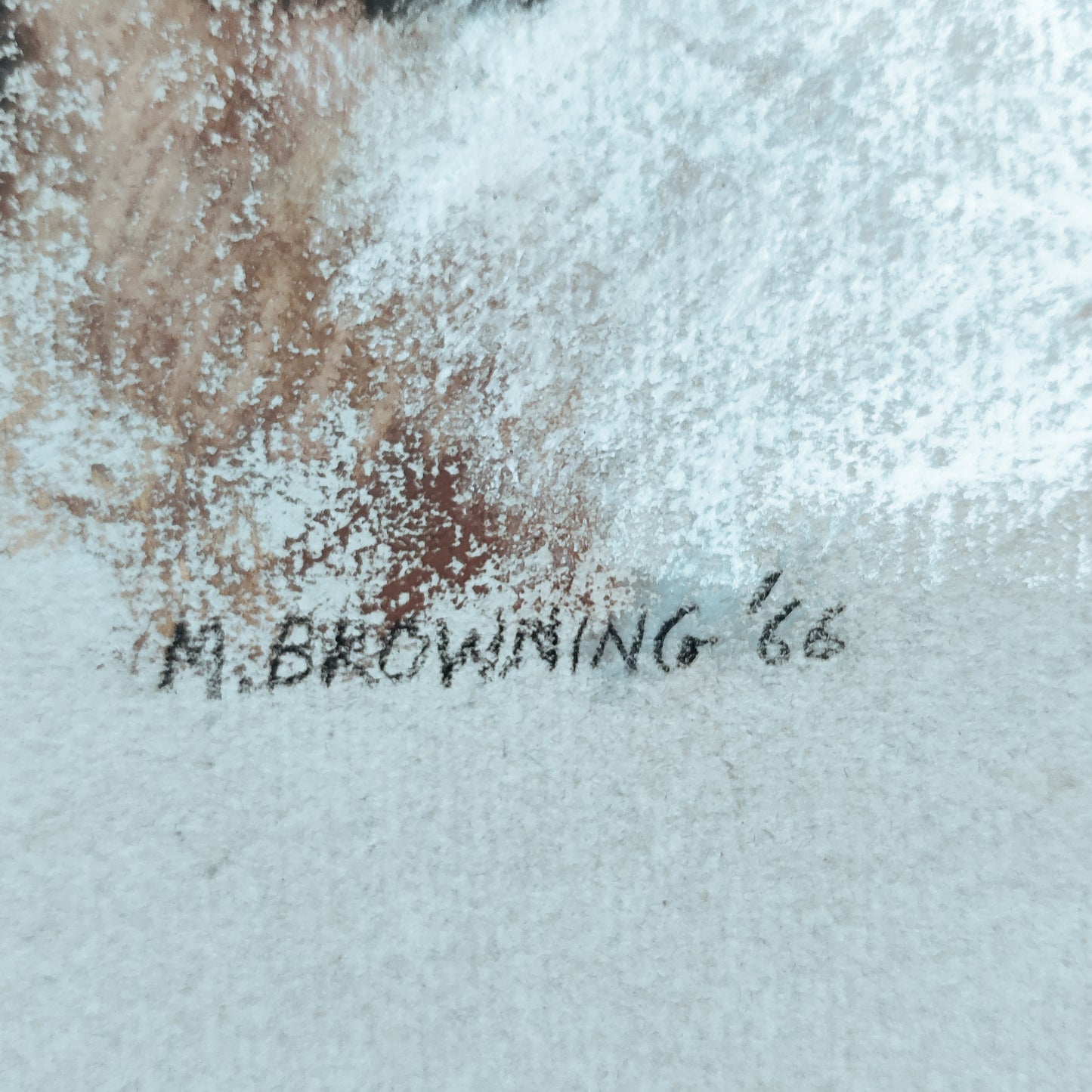 Picture of a dog (Jamie) by M Browning original.