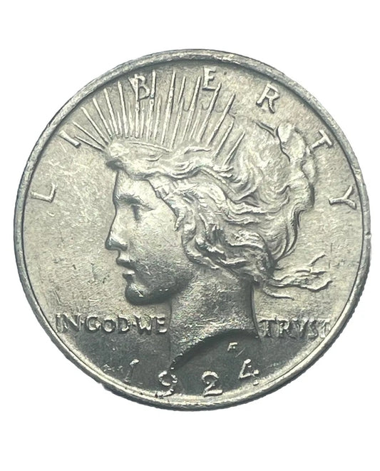 1924 p peace dollar