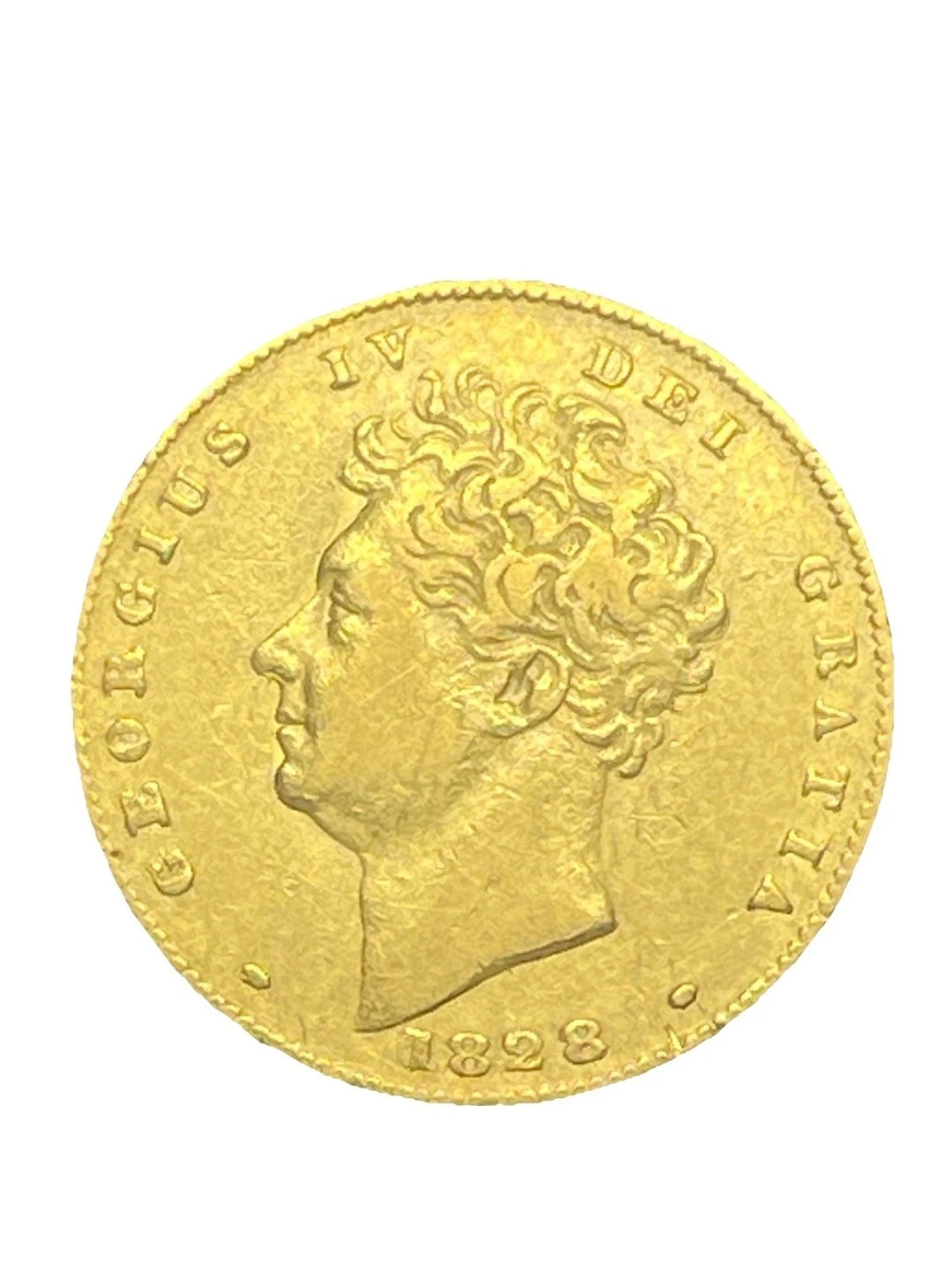 1828 George IV half sovereign