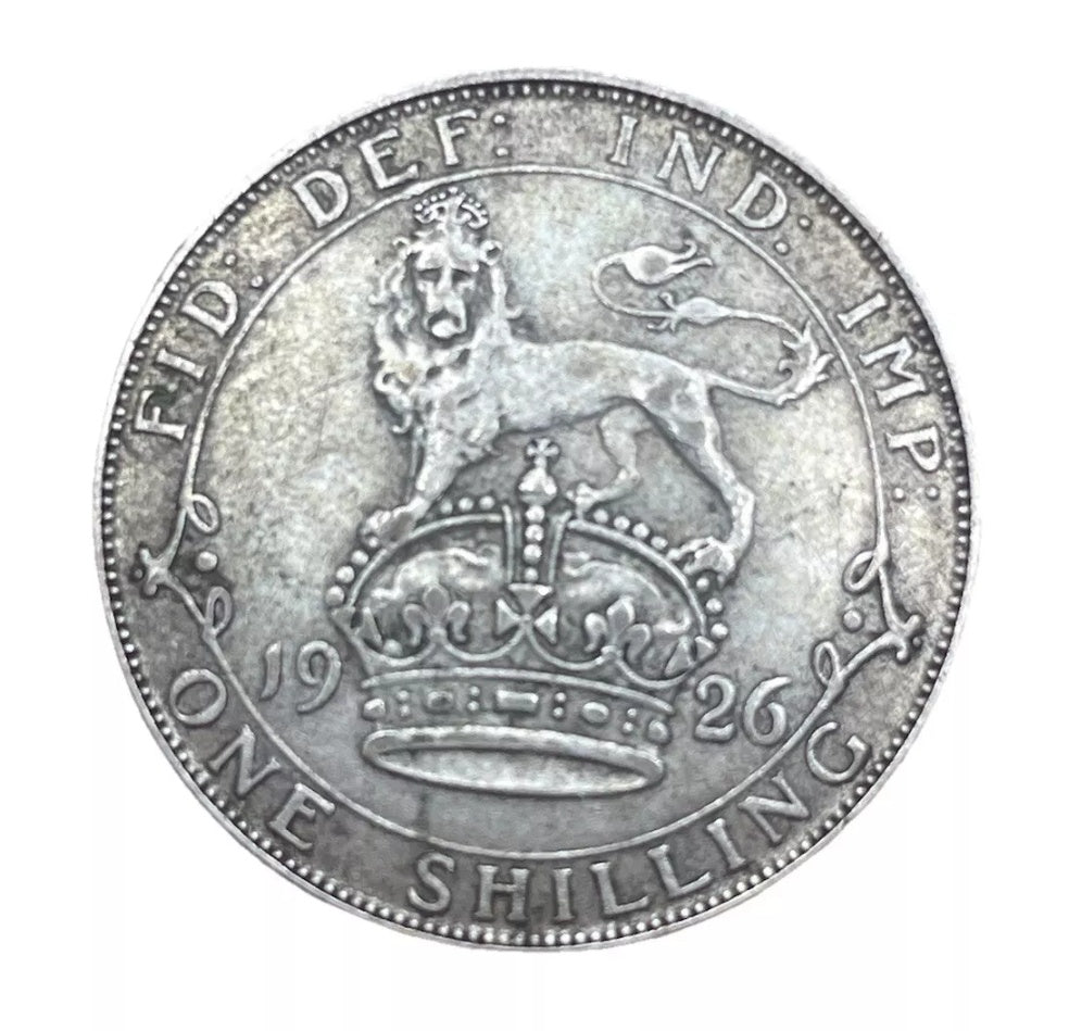 1926 British George V  Shilling